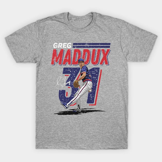 Greg Maddux Chicago Dash T-Shirt by danlintonpro